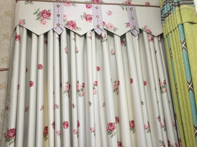 金堂窗帘第一店“五洲布艺” 打开窗帘，欣赏美景布艺窗帘